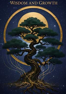 Wisdom and Growth Bonsai Tree