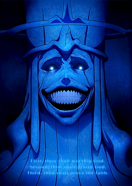 Solo Leveling God Statue Inscription