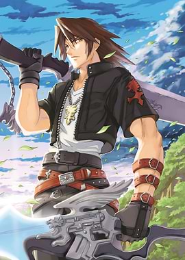 squall leonhart with sword