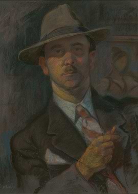 Self-Portrait of a Man in a Hat