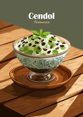 Cendol Indonesia Dessert