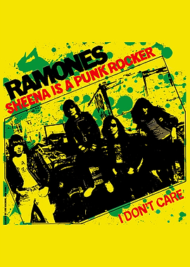 Ramones Sheena Is A Punk Rocker Poster