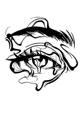 Abstract Eye Illustration