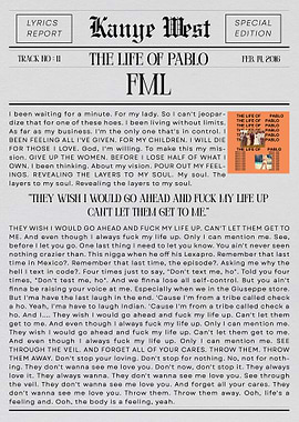 Kanye West FML