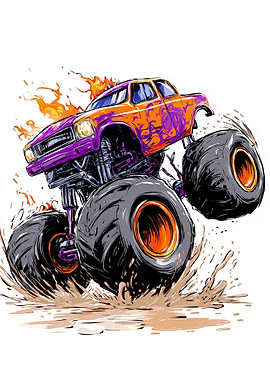 Monster Truck in Action