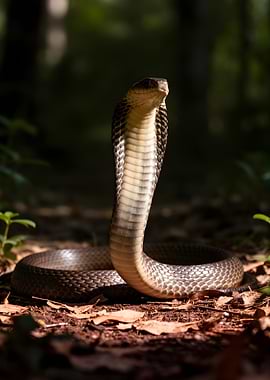 Cobra in a defensive pose