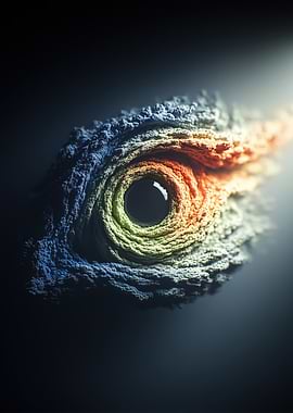 Abstract Swirling Eye
