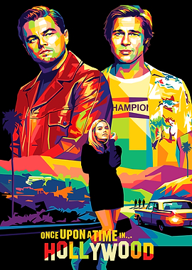 Once Upon a Time in Hollywood Poster