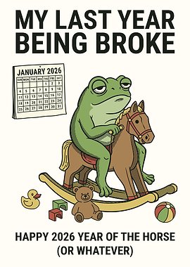 MY LAST YEAR BEING BROKE