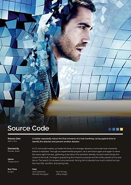 Source Code Movie Poster