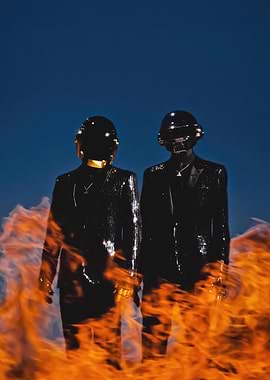 Daft Punk in Flames
