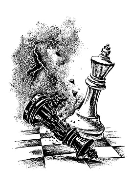 Chess Kings in Dramatic Battle