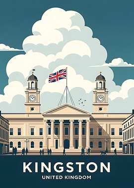 Kingston United Kingdom Poster