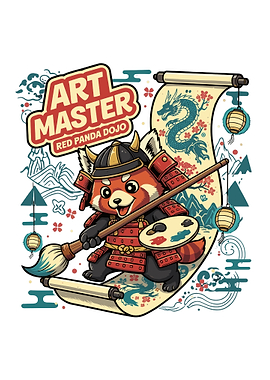 The Brush Warrior: Red Panda Dojo