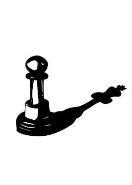 Pawn Casting a King's Shadow