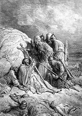 Making Converts Gustave Dore Crusades Engraving
