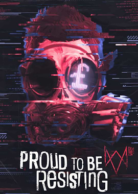 Proud to be Resisting Gas Mask