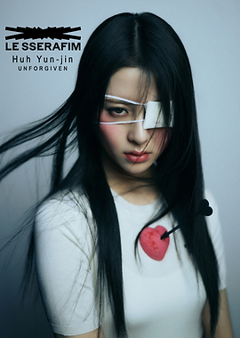 Huh Yun-jin with Bandaged Eye