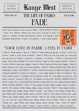 Kanye West Fade