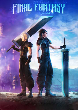 Final Fantasy Cloud and Zack