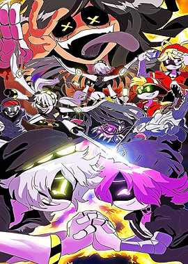 characters in battle