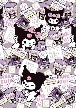 Kuromi and Friends Pattern