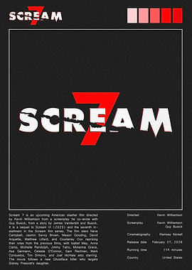 Scream 7 Movie Poster