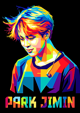 Park Jimin wpap pop art