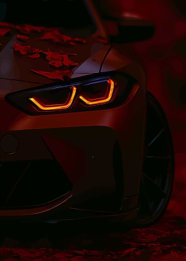 Aggressive Car Headlights