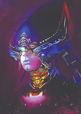 Warframe Zephyr Artwork