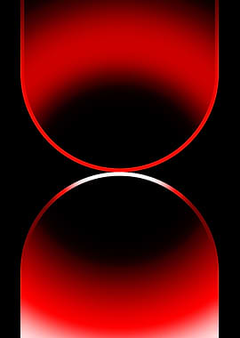 Abstract Red and Black Design