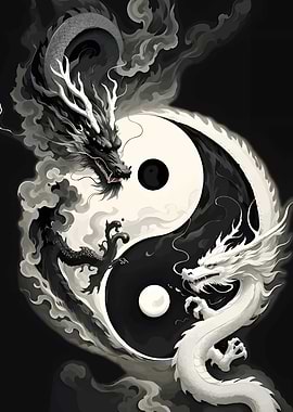Yin Yang Dragons