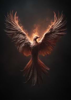 Fiery Phoenix Rising