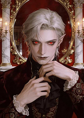 Vampire in Ornate Attire