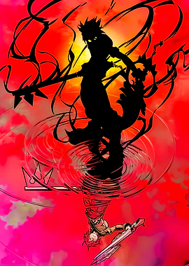 Sora's Dark Form and Reflection