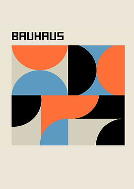 Bauhaus Geometric Abstract