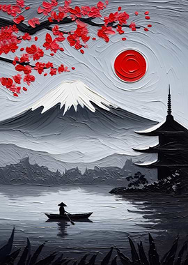 Japanese Landscape Painting