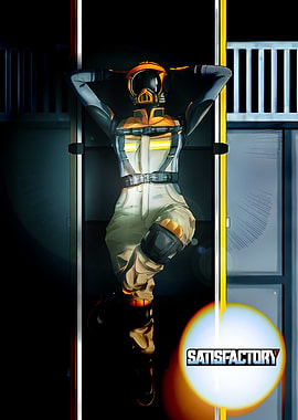 Satisfactory Game Character Posing