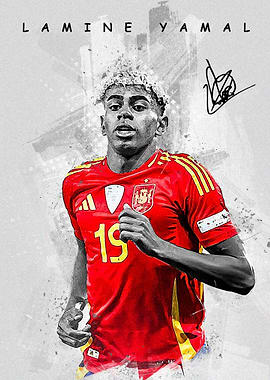Lamine Yamal Spain Soccer Jersey