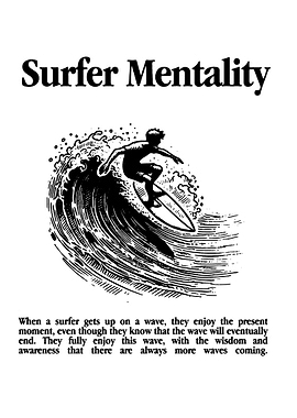 Surfer Mentality Illustration