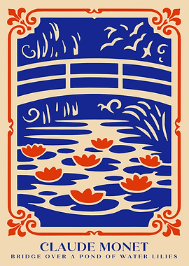 Claude Monet Water Lilies Poster