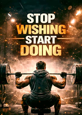 Stop Wishing Start Doing Weightlifting
