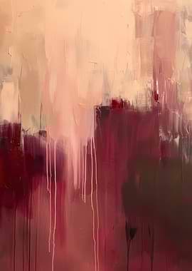 Abstract Drip Painting