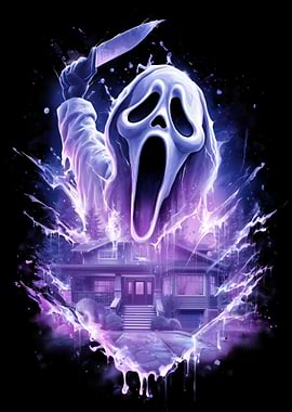 Ghostface Killer and Haunted House