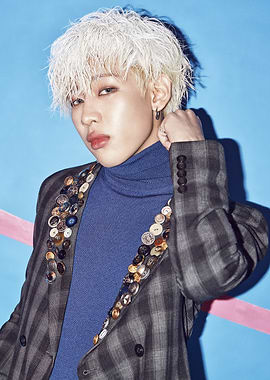 K-Pop Idol in Fashionable Plaid Jacket bambam