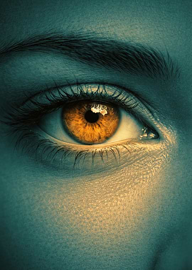 Close-up of a Human Eye