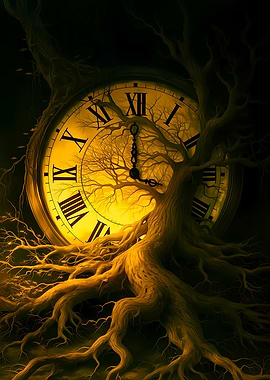 Tree of Time Clock