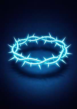 Neon Crown of Thorns