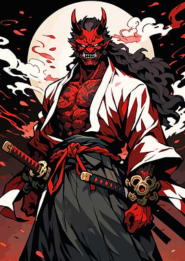 Red Oni Samurai
