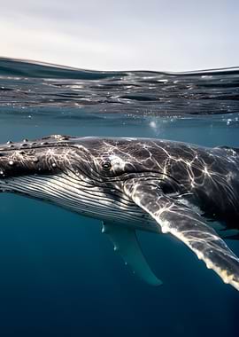 Humpback Whale Underwater